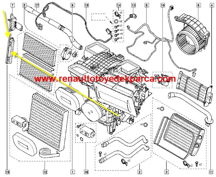 272762744R MAIS POLEN FILTRESI KAPAGI KANGO III